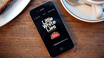 Little White Lies app with Stella Artois